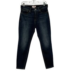 Lucky Brand Women's Ava Mid-Rise Skinny Blue Denim Jeans Size 10/30A